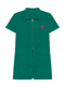 Badstof Jumpsuit Palm Tree Mini Chest Neon Pink Velvet